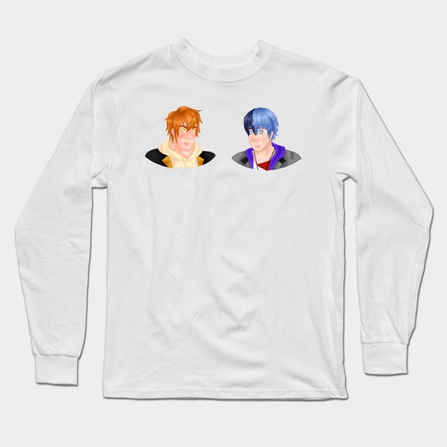 Akito and Toya Long Sleeve T-Shirt by DrawFelix-Shop